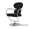 Roxy Swivel Chair in Black