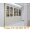 White PVC Enrupean Bookshelf (OP-SG21135A335)
