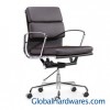 Showcase Leather Office Chair In Espresso