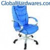 blue manager chair