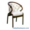 Beige leather chair