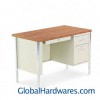 Alera Single Pedestal Steel Desk