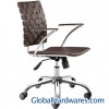 Leatherette Office Chair - Criss Cross Office Chair
