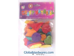 COLORED CRAFT WOODEN SHAPES   W-031C图1