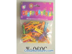 COLORED WOODEN PEGS    W-060图1