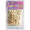 NATURAL WOODEN BEADS   W-072