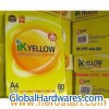 Ik Yellow  A4 Copy Paper 80gsm,75gsm,70gsm