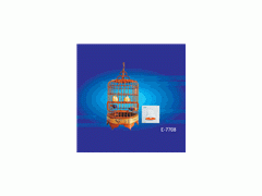 Bamboo birdcage Wireless Doorbell(E-7708)图1
