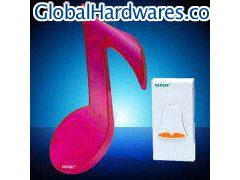 Wireless Melody Door Chime with 100m Long-distance Remote Control, No Installation Needed图1