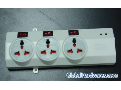 Three Pin Multifunction Movable Socket(without wire)图1