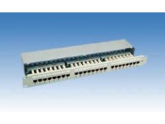 24 port shielded patch panel图1