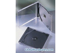 Offering standard CD case with black tray图1