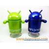 Android Robot Portable  Speaker Mp3 Player with TF USB