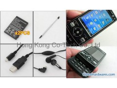 HB758S Quad-band Two side slide NES games/Bluetooth/MP3/MP4/图1