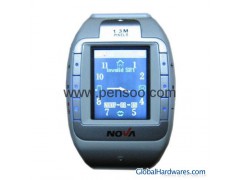 1.3MP Camera Watch Mobile Phone+TF extension(512M free)+Mp3/4+Free Bluetooth图1