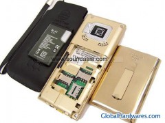 chinese Wholesale CE- V1 Cell Phone- Full of 24K Gold and An图1