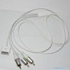 AV OUTPUT Composite CABLE FOR APPLE IPHONE
