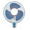 Deluxe wall fan with three-speed switch