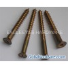 Silicon bronze wood screws