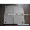 Filter press cloth for dry spun
