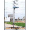 Single mast aluminum lift