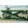 Unloading platform for container