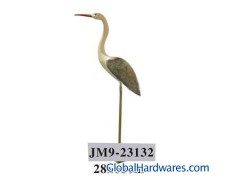 Hand carving wooden seabird1图1