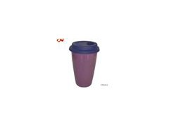 new products for 2011,Double wall ceramic mug图1