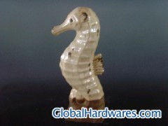 Ceramic decoration seahorse图1