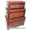 wood-rattan trunk