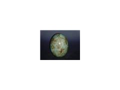 Antique glazed ceramic craft ball图1
