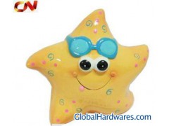 Beatiful ceramic starfish shape money box for gift图1