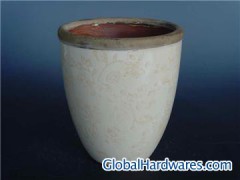 Indoor pottery flowerpot图1