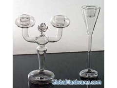 glass candleholder图1