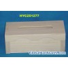 Wood tissue box
