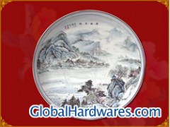 First Class Artwork Ceramic Plate For Gift or Top Collection图1