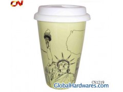 new products for 2011 ceramic tea mug图1