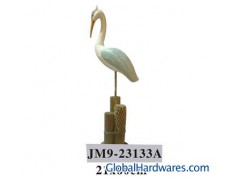Hand carving wooden seabird3图1