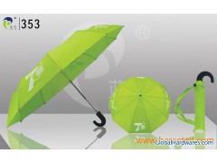 Auto open and Auto closed Three Fold Umbrella 353图1