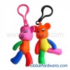 Lovely Hanging Bear Promotional Toys Key Chain (12PCS)