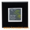 4x4 Black Color Silk Screen Glass Photo Frame