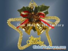 Christmas iron wire star ornament图1