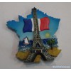 Souvenir Resine Magnet Paris