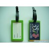 soft PVC Luggage tag with ID card insert