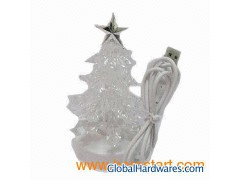 Christmas Gift Gleamy Christmas Tree, snow white图1