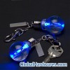 sell Blue LED Light Bulb keychain flashlight