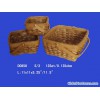 Square Wood Basket set of 3