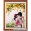 OS-023 ribbon embroidery hanging picture