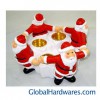 sell X'mas Santa Shape Tealight Holder