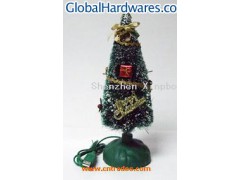 USB Christmas tree with light图1